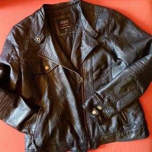 Xside leather jacket size XXL
